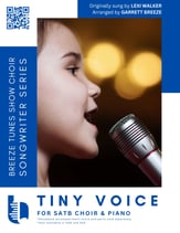 Tiny Voice SATB choral sheet music cover